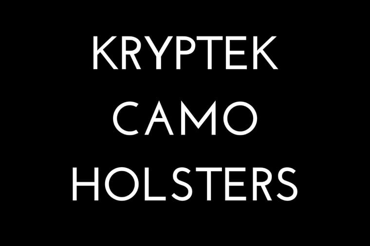 Kryptek IWB KYDEX Holsters