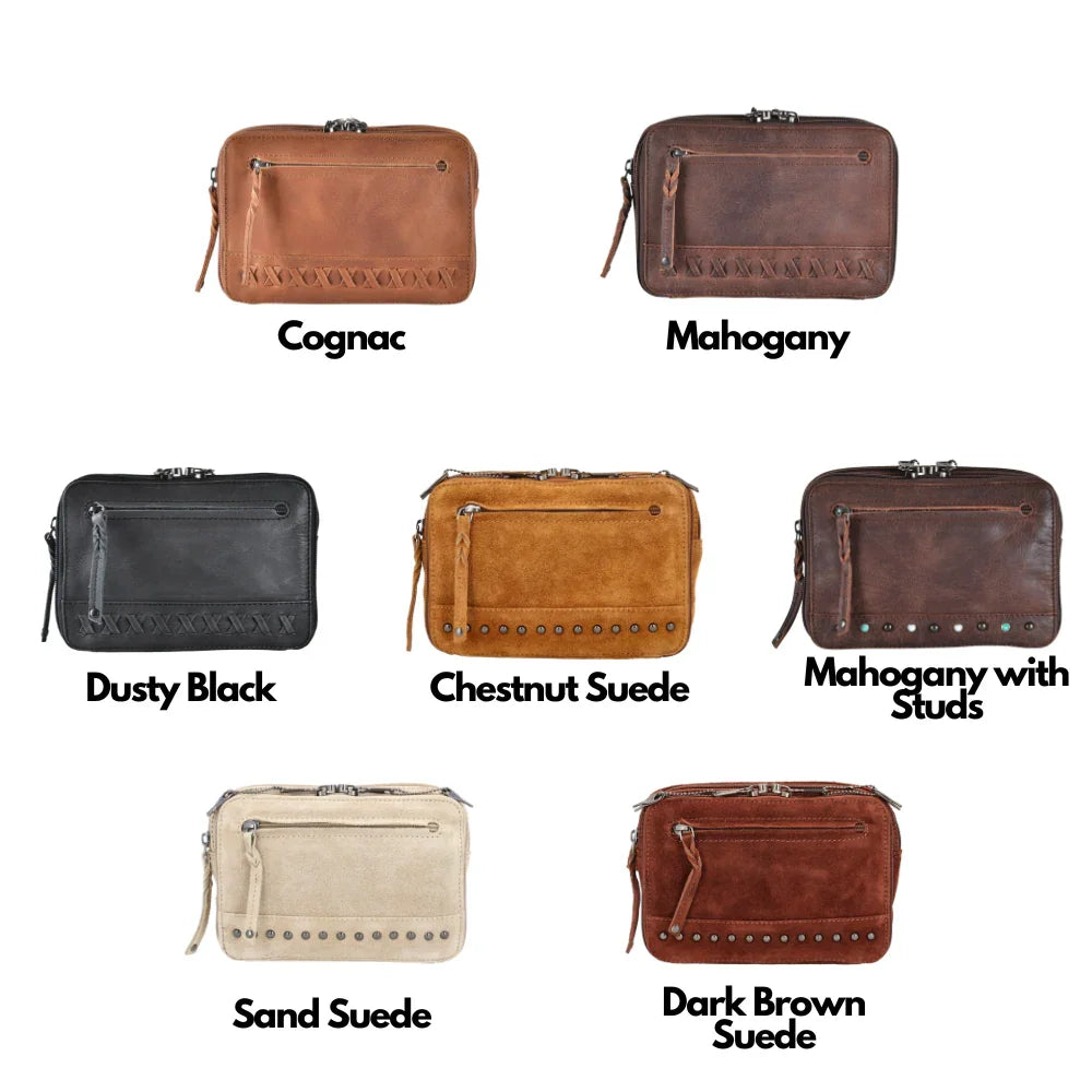 Concealed Carry Kailey Leather Purse Pack by Lady Conceal - Rounded by Concealment Express
