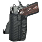 1911 3.5in Paddle Holster - Left Hand Carbon Fiber Back