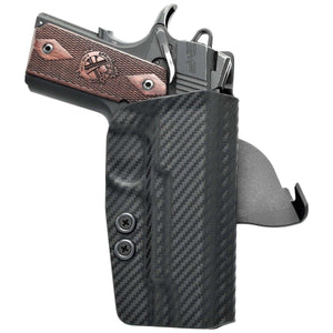 1911 4.25" Commander Model (Non-Rail) OWB KYDEX Paddle Holster - Rounded by Concealment Express