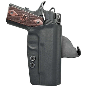 1911 4.25" Commander Model (Non-Rail) OWB KYDEX Paddle Holster - Rounded by Concealment Express