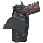 1911 4.25in Paddle Holster - Right Hand Carbon Fiber Front