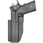 1911 5in (w/Rail) IWB Holster - Carbon Fiber Back