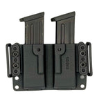 OWB KYDEX Double Magazine Duty Holster - Black Back