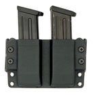 OWB KYDEX Double Magazine Duty Holster - Black Front