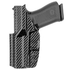 IWB Holster fits: Glock 43X - Right Hand Carbon Fiber Back