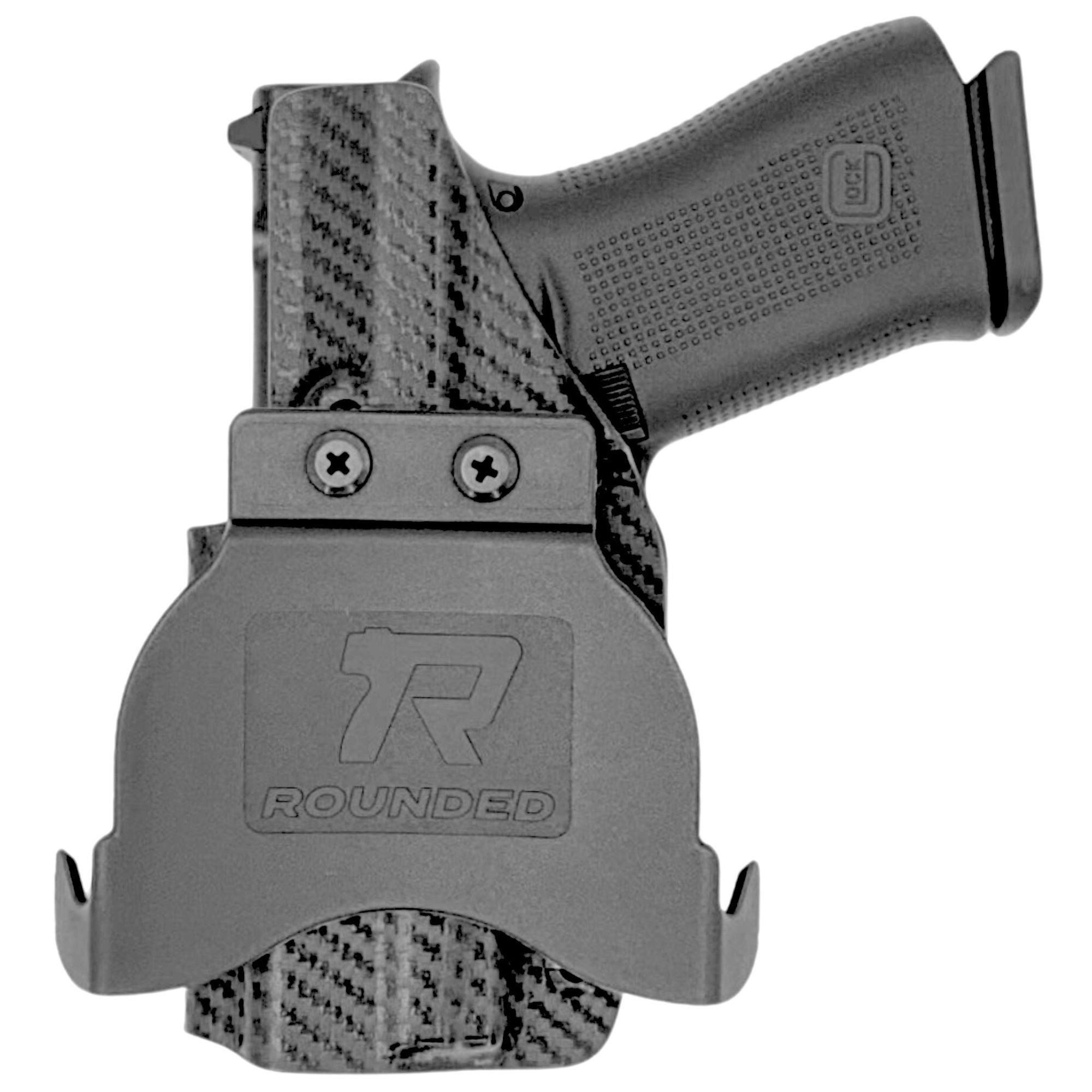 Paddle Holster fits: Glock 43X (Optic Ready) - Rounded by Concealment Express