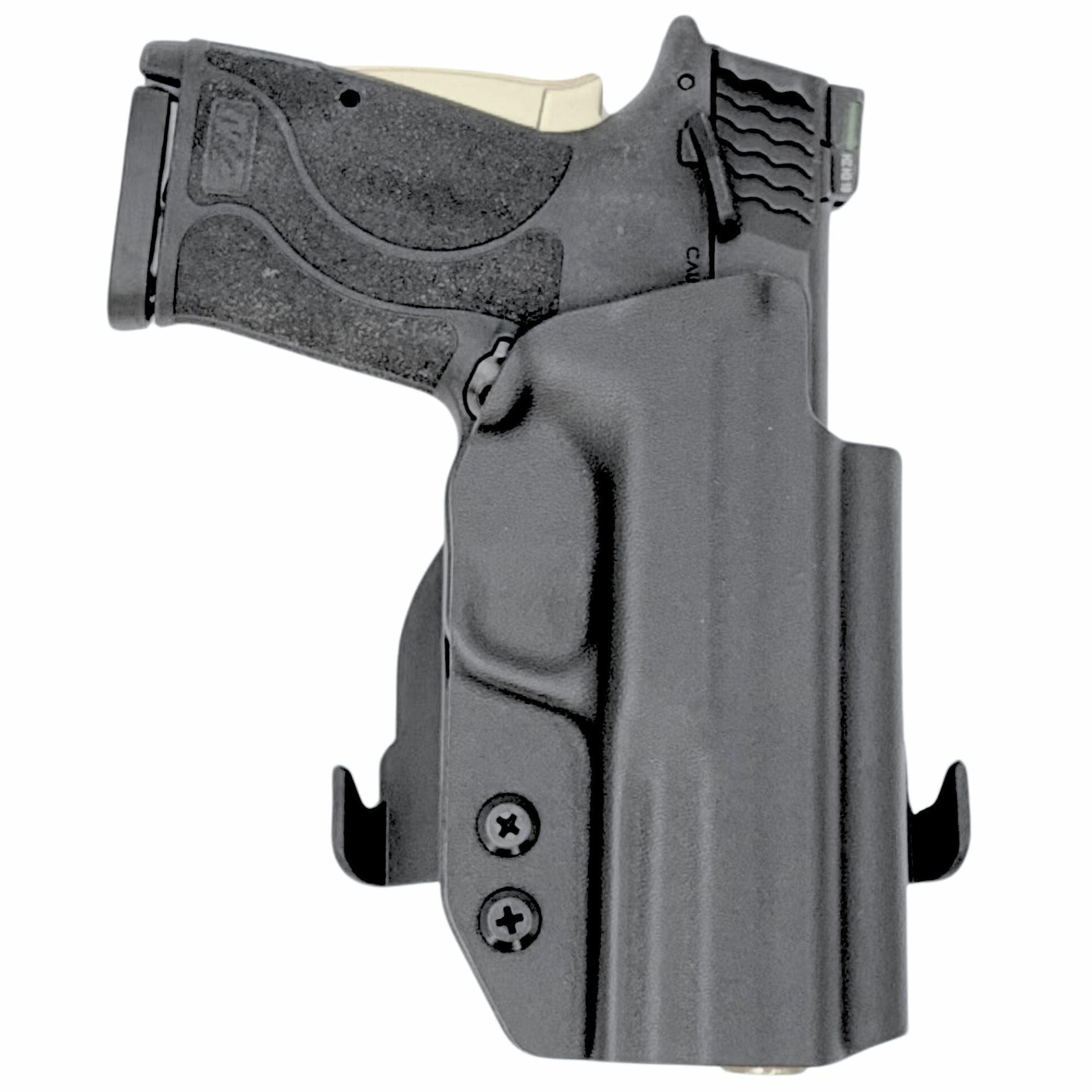 thumbnail interactive-video image 1 of S&W Shield 2.0 Pro Carry HD Leather Gun Holster IWB OWB Right Left Hand USA Made 1 of 5