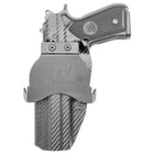 Beretta 92FS Paddle Holster - Right Hand Carbon Fiber Back
