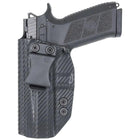 CZ P09 IWB Holster - Left Hand Carbon Fiber Front