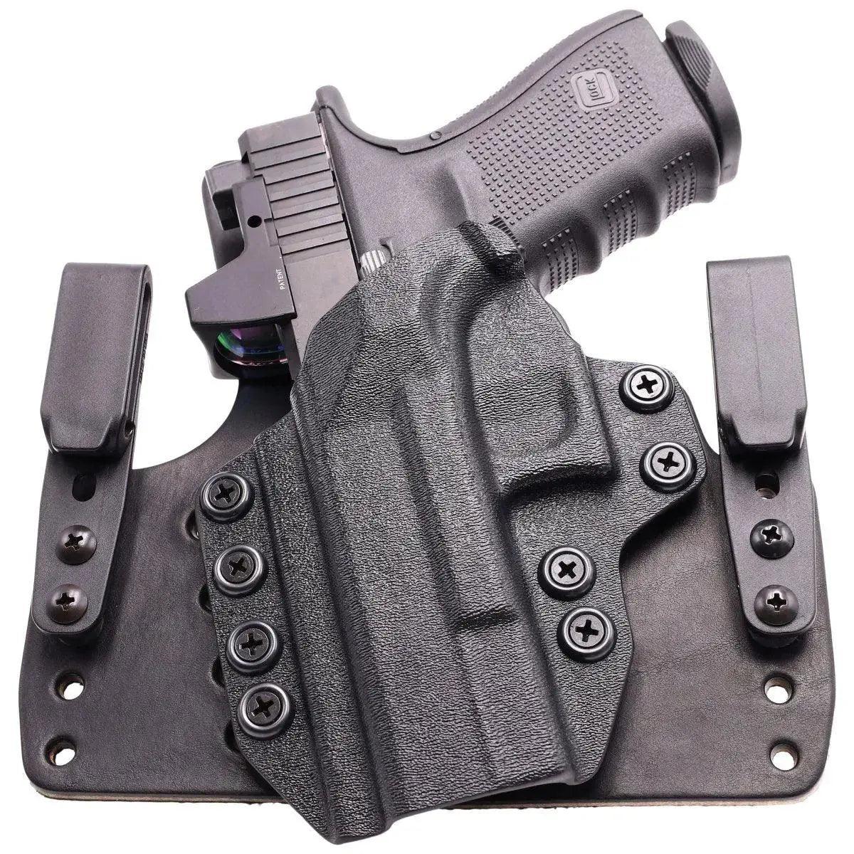 CZ P10 Leather Hybrid Holster (Wide) - Rounded by Concealment Express