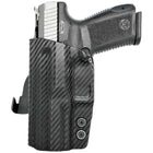 Canik TP9SF Paddle Holster - Left Hand Carbon Fiber Back