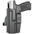 Canik TP9SF Paddle Holster - Left Hand Black Back