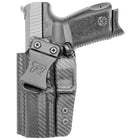Canik TP9SF IWB Holster - Left Hand Carbon Fiber Front