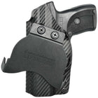 Ruger LC9/LC9s/LC380/EC9s Paddle Holster - Right Hand Carbon Fiber Front