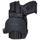 FN 509 Compact Paddle Holster (Optic Holster) - Right Hand Carbon Fiber Front