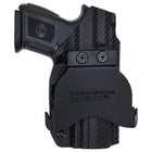 FN 509 Compact Paddle Holster (Optic Holster) - Left Hand Carbon Fiber Front