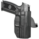 FN 509 Paddle Holster - Right Hand Carbon Fiber Back