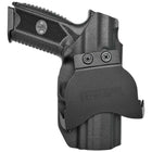 FN 509 Paddle Holster - Left Hand Black Front