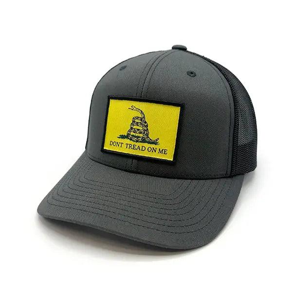 Gadsden Flag Woven Patch Hat - Rounded by Concealment Express