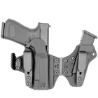 Glock 19/19X/32/45 Sidecar Holster - Black Front