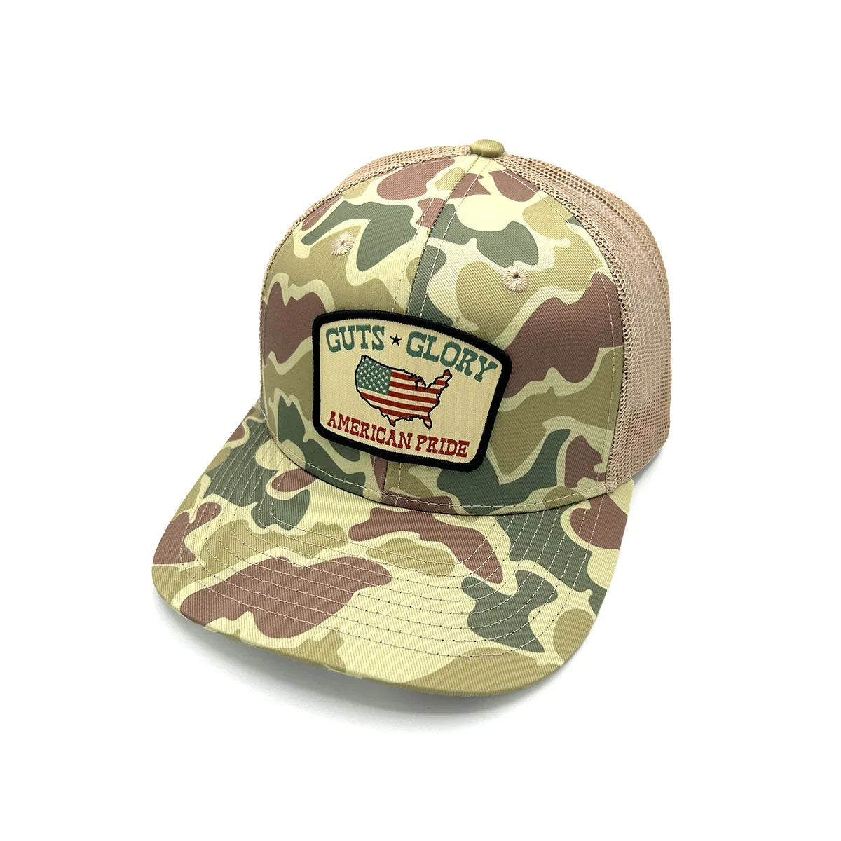 Guts Glory American Pride Woven Patch Hat - Rounded by Concealment Express