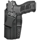 H&K P30 IWB Holster - Left Hand Carbon Fiber Front
