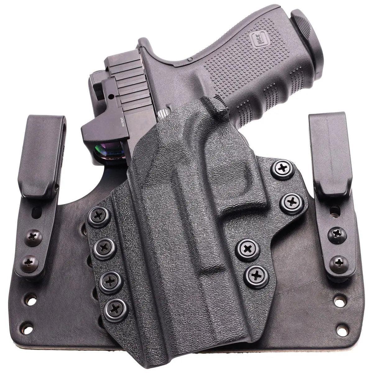 H&amp;K VP9 Leather Hybrid Holster (Wide) - Rounded by Concealment Express