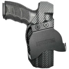 H&K VP9 Paddle Holster - Left Hand Carbon Fiber Front