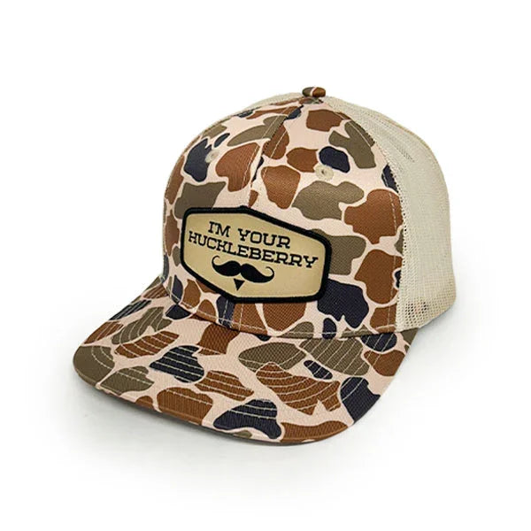I’m your Huckleberry Woven Patch Hat - Rounded by Concealment Express