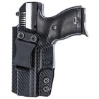 Hi-Point C9 IWB Holster - Left Hand Carbon Fiber Front