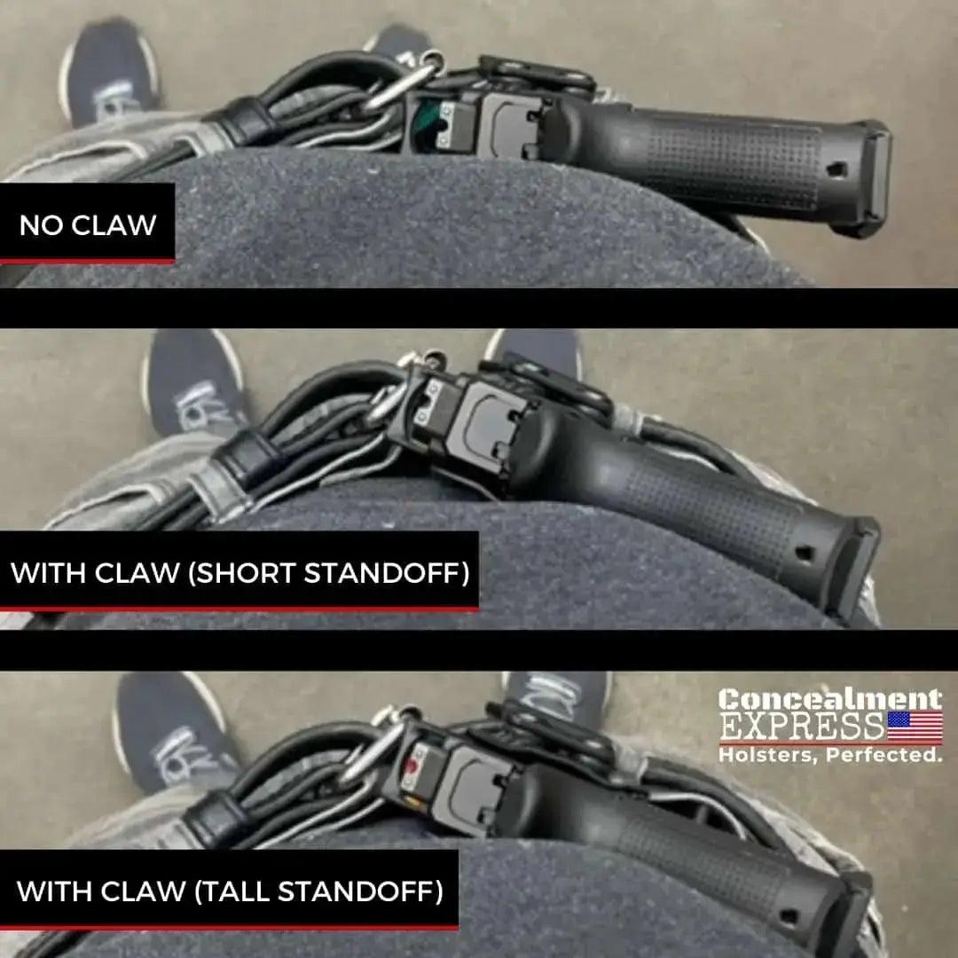 Holster Claw Kit (IWB/Tuckable) - Rounded by Concealment Express