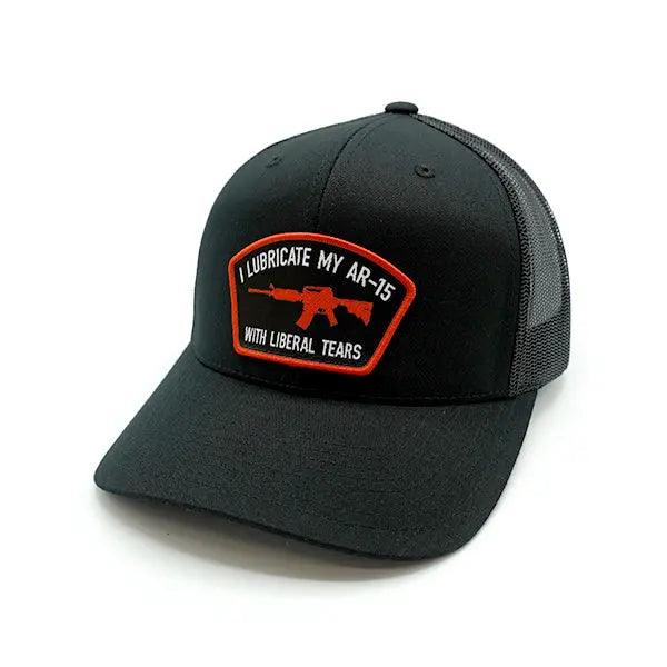 I Lubricate my AR15 Woven Patch Hat - Rounded by Concealment Express