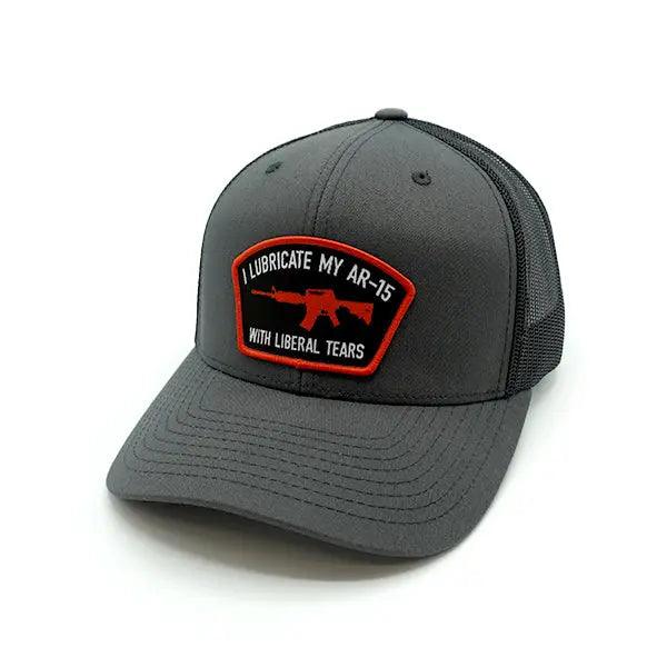 I Lubricate my AR15 Woven Patch Hat - Rounded by Concealment Express