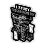 I Study Triggernometry Decal - Rounded by Concealment Express