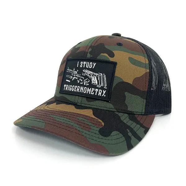I Study Triggernometry Woven Patch Hat - Rounded by Concealment Express