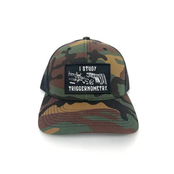 I Study Triggernometry Woven Patch Hat - Rounded by Concealment Express