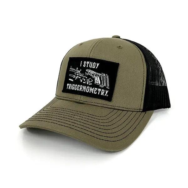I Study Triggernometry Woven Patch Hat - Rounded by Concealment Express