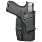 IWB Holster fits: Glock 42 - Right Hand Carbon Fiber Front