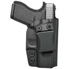 IWB Holster fits: Glock 42 - Right Hand Black Front