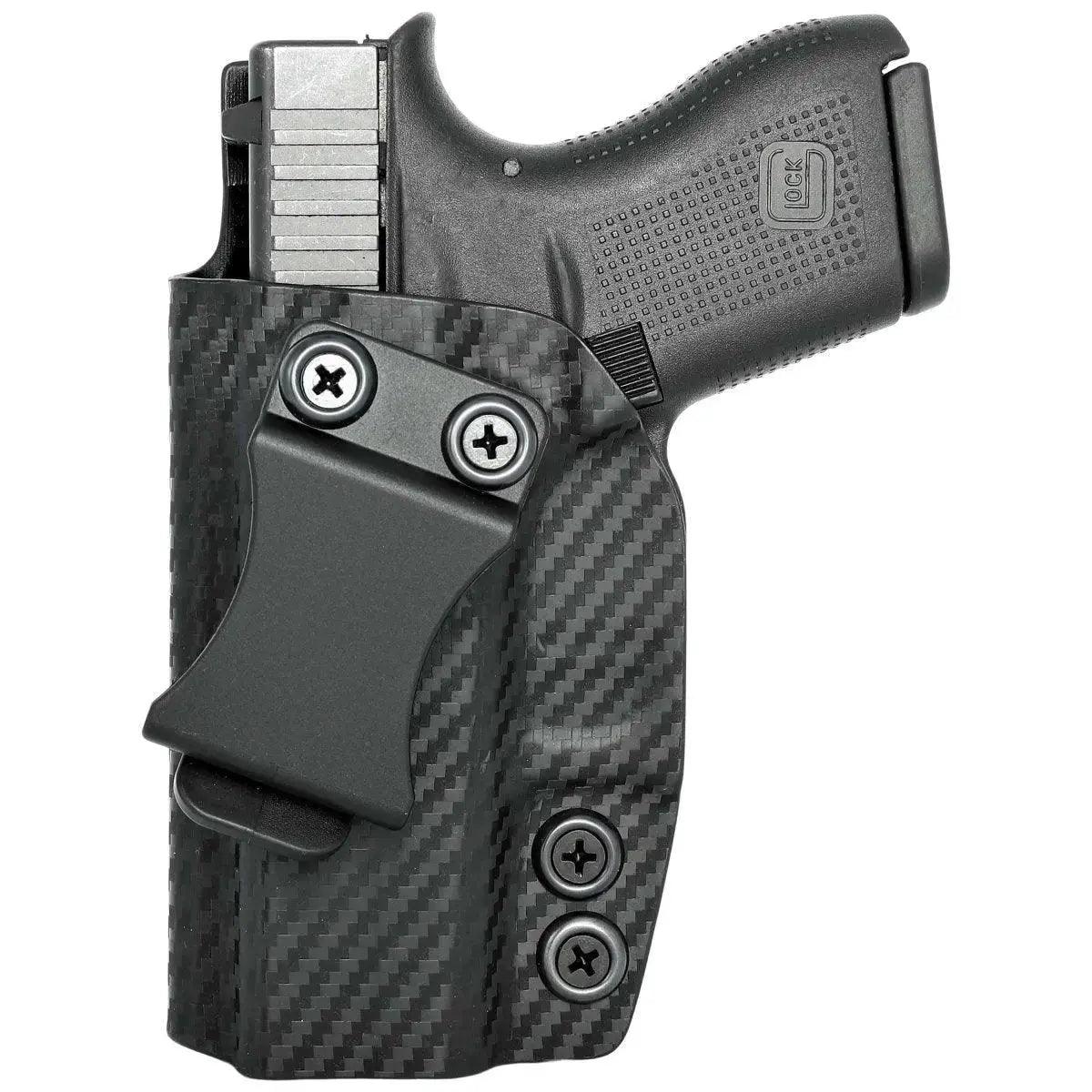 IWB Holster fits: Glock 42 - Rounded by Concealment Express