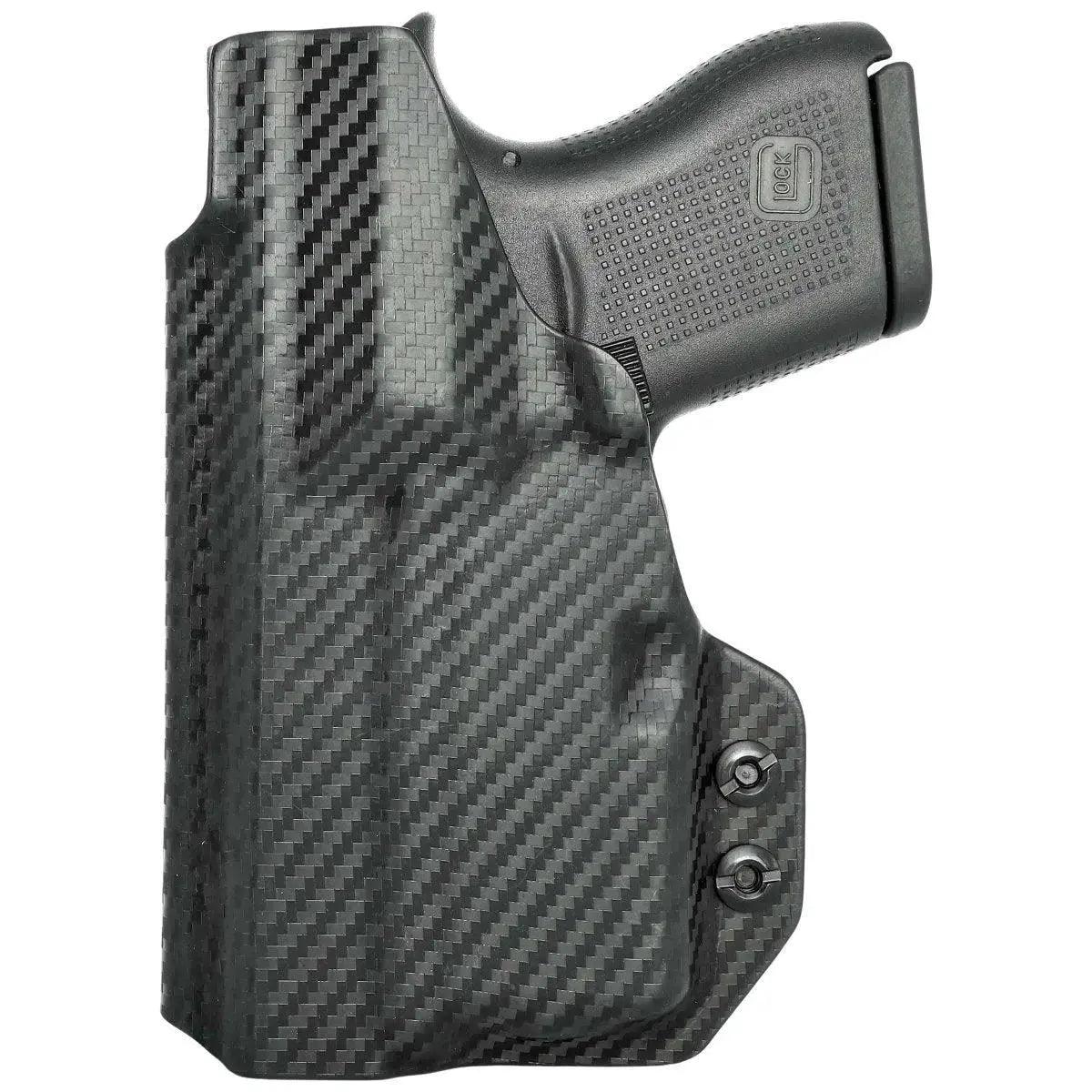 IWB Holster fits: Glock 43X TLR6 - Rounded by Concealment Express
