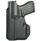 IWB Holster fits: Glock 43X TLR6 - Right Hand Carbon Fiber Back