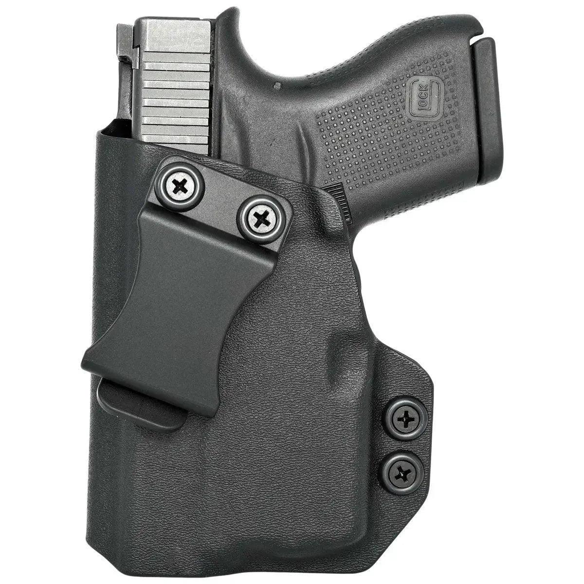 IWB Holster fits: Glock 43X TLR6 - Rounded by Concealment Express