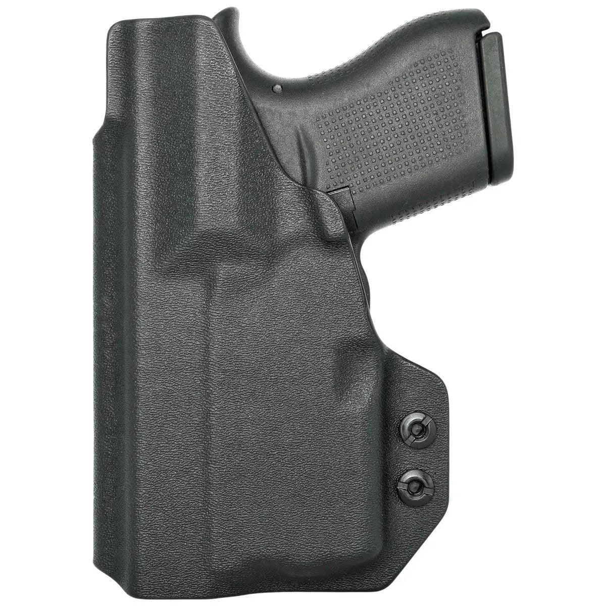 IWB Holster fits: Glock 43X TLR6 - Rounded by Concealment Express