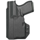 IWB Holster fits: Glock 43X TLR6 - Right Hand Black Back