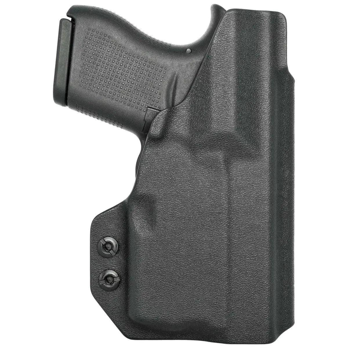 IWB Holster fits: Glock 43X TLR6 - Rounded by Concealment Express