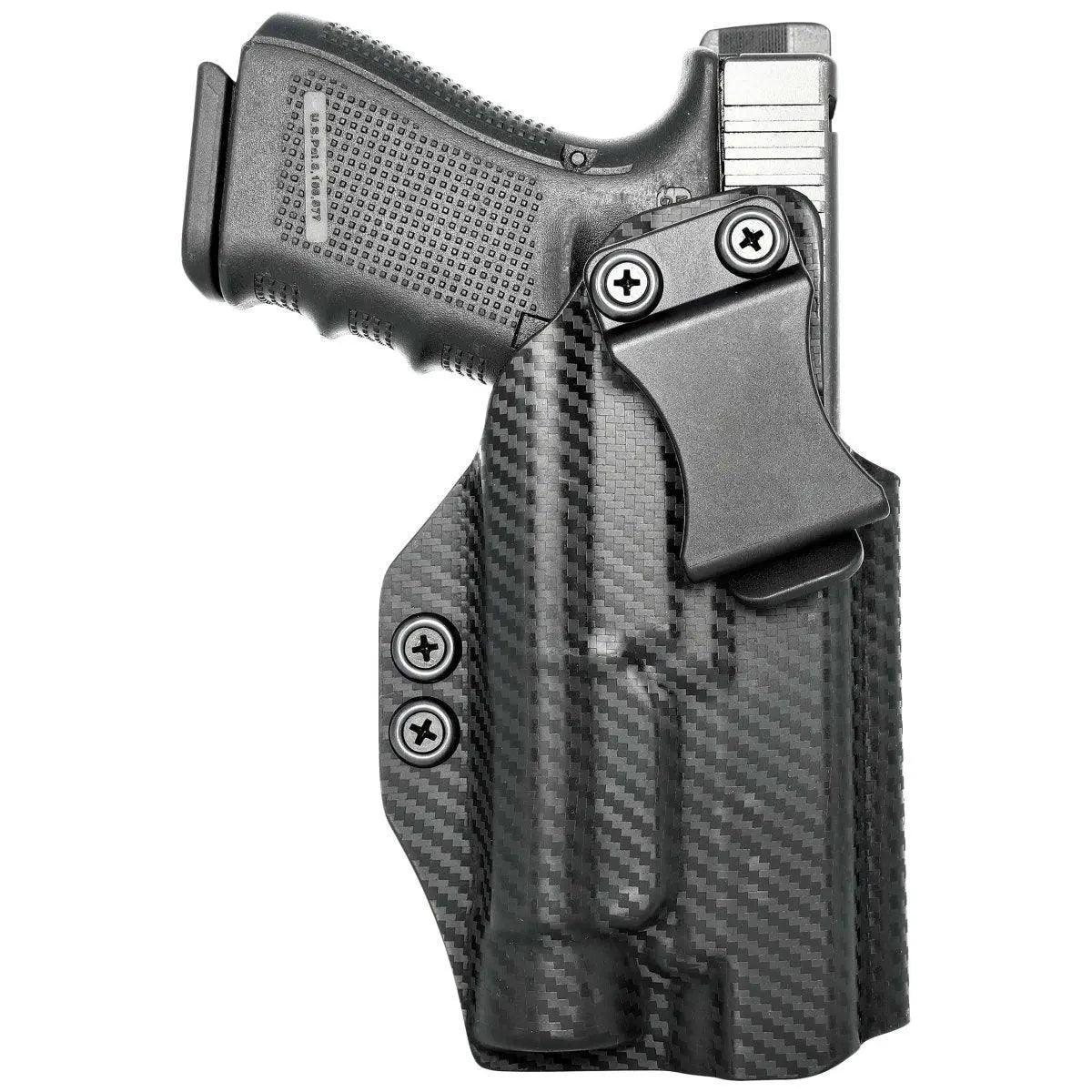 IWB Holster fits: Glock 17 19 19X 26 31 32 33 34 45 TLR7A/TLR7X - Rounded by Concealment Express