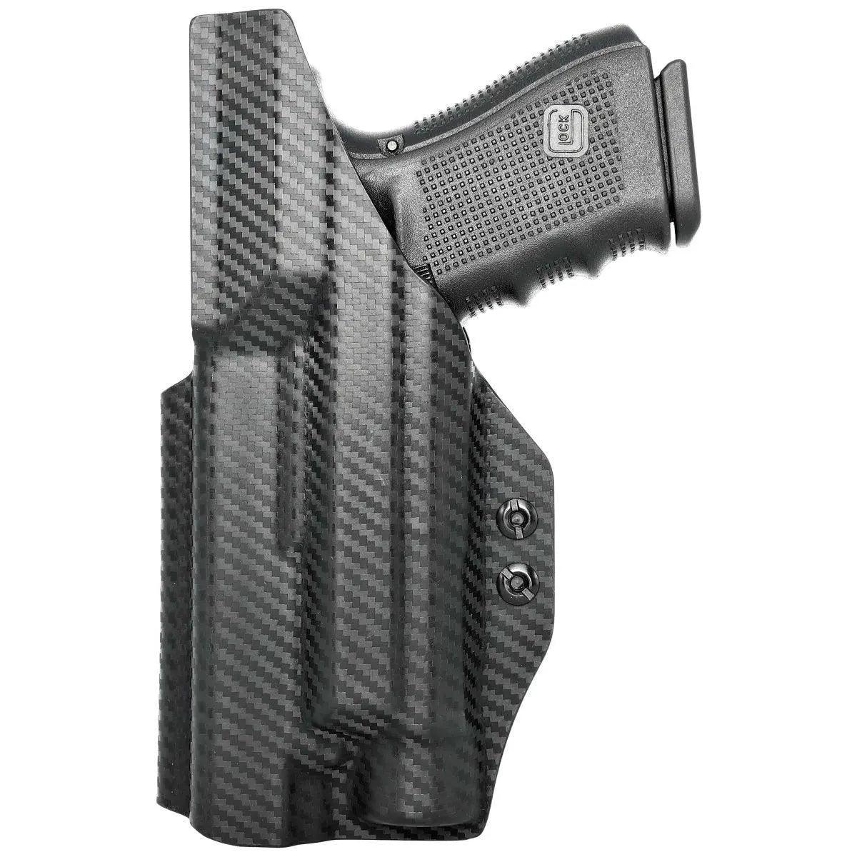IWB Holster fits: Glock 17 19 19X 26 31 32 33 34 45 TLR7A/TLR7X - Rounded by Concealment Express