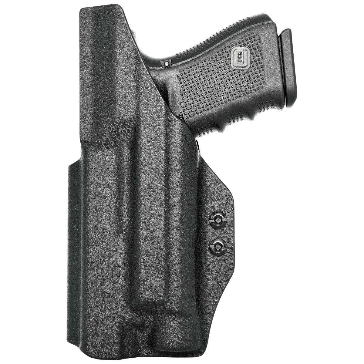 IWB Holster fits: Glock 17 19 19X 26 31 32 33 34 45 TLR7A/TLR7X - Rounded by Concealment Express